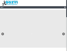 Tablet Screenshot of dozybv.nl